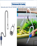 Semi-automatic Aquarium Vacuum Siphon Pump Cleaner
