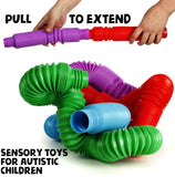 XL Pop Tubes Sensory Toys for Autistic Children & Fidgets Toys