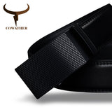 Mens luxury high quality cow genuine leather belt