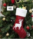 2021 Christmas Stockings Socks Gift Candy Bag Christmas Decorations