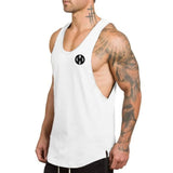 Brand gym clothing cotton singlets canotte bodybuilding stringer sleeveless vest Tanktop