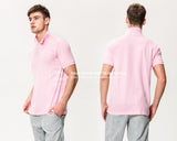 GAAJ 100 Cotton Polo Shirt Men Brand Shirts Short Sleeve