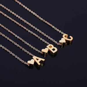 1pcs Gold Letter Pendant Necklace Party Favors And Gifts