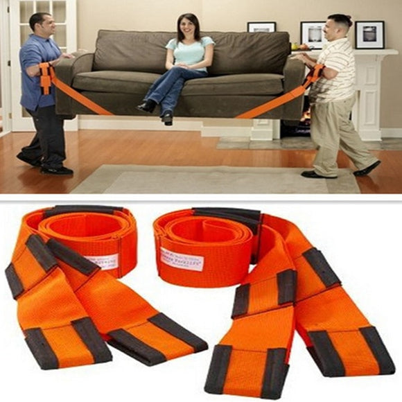 2 PCS Moving Straps  Delivery Transport Rope Belt  Carry Furnishings