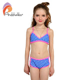 Andzhelika Swimsuit Girl's Bikini Cute Heart Swimwear Summer Child