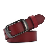 Women's strap Women genuine leather color belts Top quality jeans belt