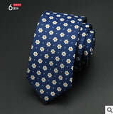 Man Fashion Dot Neckties Corbatas Gravata Jacquard Slim Tie