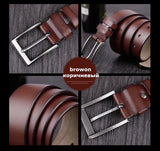 Men belt cow genuine leather designer belts for men