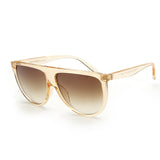 Women Sunglasses Vintage Acetate Shaded Lens Thin Shadow Glasses Men