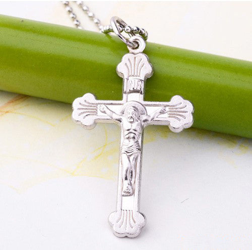 Real Pure 925 Sterling Silver Cross pendant Fit 925 Necklace for Men
