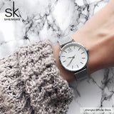Stainless Steel Womens Top Brand Luxury Casual Wrist Watches