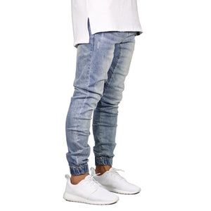 Fashion Stretch Men Jeans  Jogger Design Hip Hop Joggers For Men