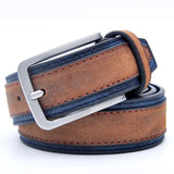 Casual Patchwork Men Designers Luxury Belt With Three Color