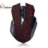 Malloom 2016 Christmas Gift USB 2.0 Receiver 2.4Ghz Wireless Computer Mouse Cordless Game Mouse For PC Sale