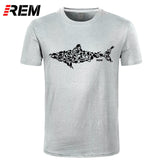 Shark Scuba Diver T-shirt Tee Divinger Dive Gift Present for Men