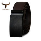 COWATHER Cow Genuine Leather High Quality for Men Belts
