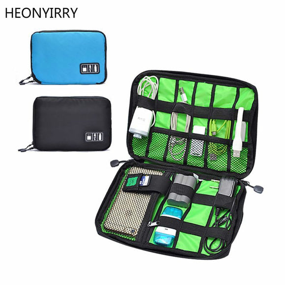 Waterproof Outdoor Bag Electronic Accessories USB Drive Organizer Bag