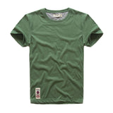 New Print Mens Short Sleeve T-shirt Multi Pure Color Fancy Yarns