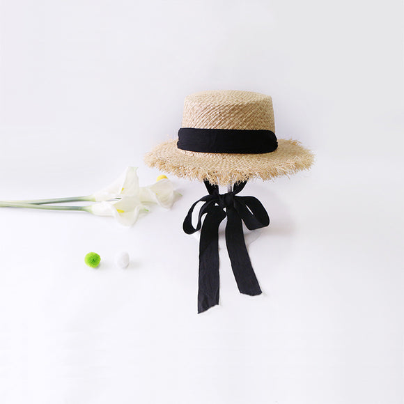 Handmade Weave Raffia Sun Hats For Women Summer Hat Beach Fold able Hat