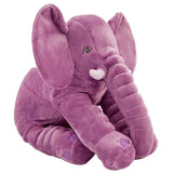 40cm/60cm Height Large Plush Elephant Baby Accompany Doll Xmas Gift
