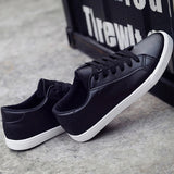 New Spring Tenis Feminino Lace-Up PU Leather Woman Shoes