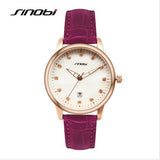 Sinobi Luxury Diamond Fashion Ladies Automatic Date Watch