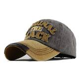 Hot Retro Washed Baseball Cap Fitted Snapback Hat For Men