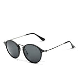 Unisex Sun Glasses Polarized Coating Mirror Driving Sunglasses Round
