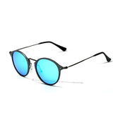 Unisex Sun Glasses Polarized Coating Mirror Driving Sunglasses Round