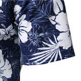 Mens Summer Beach Hawaiian Short Sleeve Floral Shirt