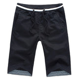 Men's Summer Beach Slim Fit Drawstring Pocket Elastic Short