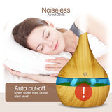 USB Electric Aroma air diffuser wood Ultrasonic air for home