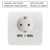 Minitiger Smart Home 2A Dual USB Port Charging Socket Power Outlet