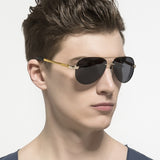 Polarized Sunglasses Man Frog Mirror Eyewear HD Oculos De Sol