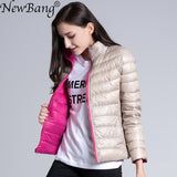 NewBang Brand Jacket Women Ultra Light Down Jacket Women