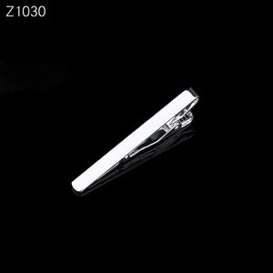 Fashion Style Tie Clip Metal Silver Gold Tone Simple Clasp Practical