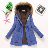 Fitaylor Winter Coats Women Cotton Jacket Thick Warm Hooded Abrigos