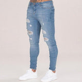 LASPERAL 3XL Slim Casual Denim Skinny Jeans Pants for Men