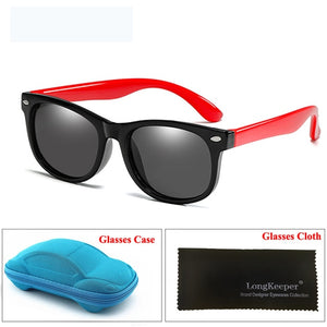 LongKeeper Mirror Kids Sunglasses Gift For Children Baby UV400 Gafas