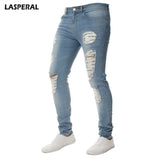LASPERAL Men's Skinny Casual Denim Jeans for Male