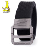 Military Equipment Tactical Mans Double Ring Buckle Thicken Belts