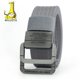 Military Equipment Tactical Mans Double Ring Buckle Thicken Belts