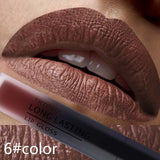 24 Color Liquid Lipstick Matte W Makeup Waterproof Red Lip Gloss