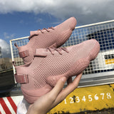 Luxury Women's Shoes Casual Fashion New Mesh Lace-up High Quality