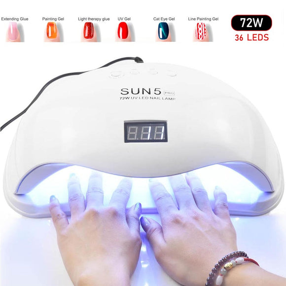SUN5 Pro UV Lamp LED Nail Lamp Nail Dryer For All Gels Polish