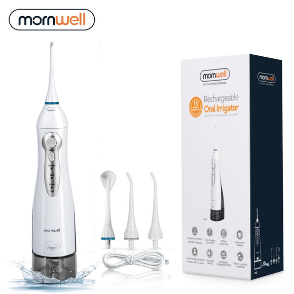 Oral Irrigator USB Rechargeable Water Portable  300ML Teeth Cleaner