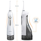 Oral Irrigator USB Rechargeable Water Portable  300ML Teeth Cleaner