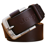 Best Quality Leather Alloy Pin Buckle Belt For Men