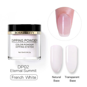 BORN PRETTY Dipping Nail Powders Gradient French Nail Natural Color