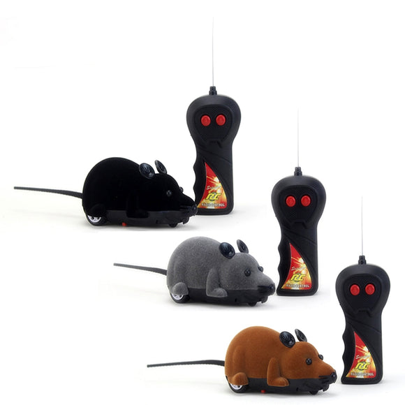 Wireless Remote Control RC Electronic Rat Mouse Toy For Cat Funny Toy
